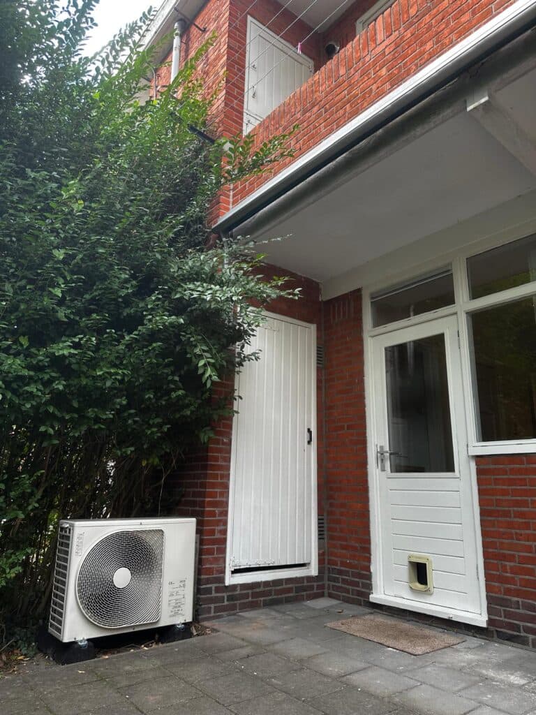Appartement in Groningen tijdens de verduurzaming.